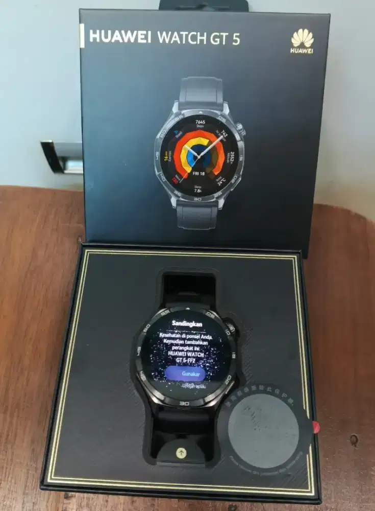 Huawei Watch GT 5 46mm Garansi Aktif Juli 2027