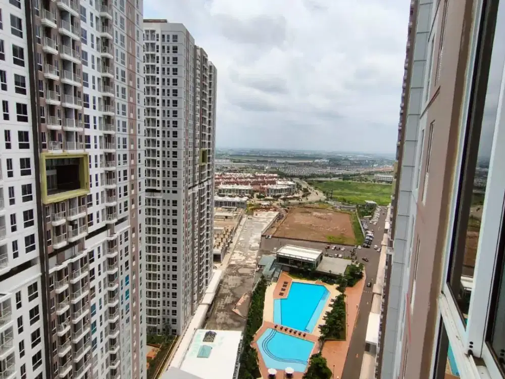 DISEWAKAN APARTEMENT TOKYO RIVERSIDE PIK2 TIPE STUDIO FULLFURNISH