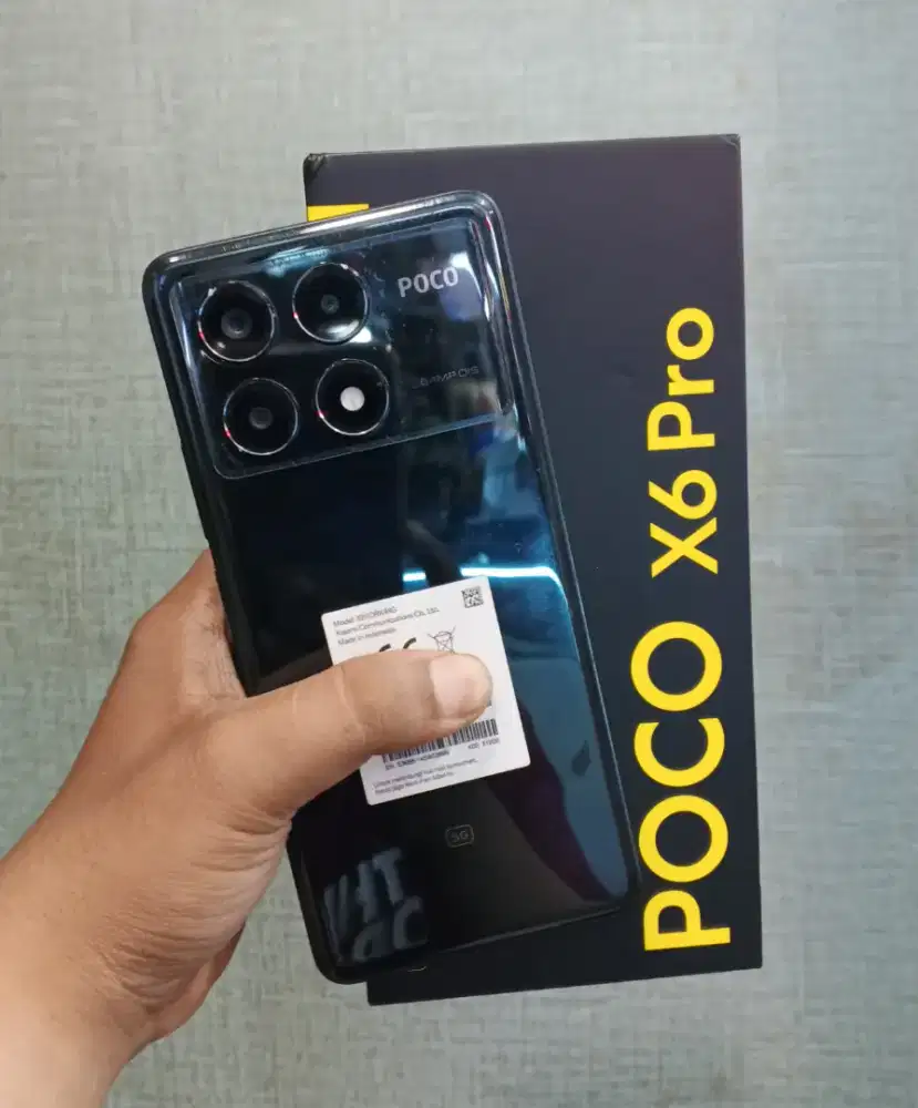 Xiaomi Poco X6 Pro 5G 12/512 Original Lengkap Fullset