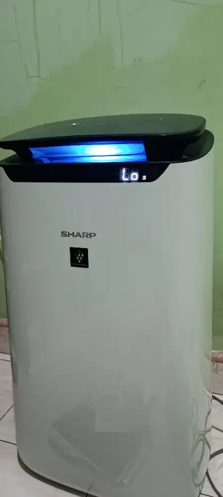 Sharp air purifier fp-j60y-w plasmacluster high desnity 48m