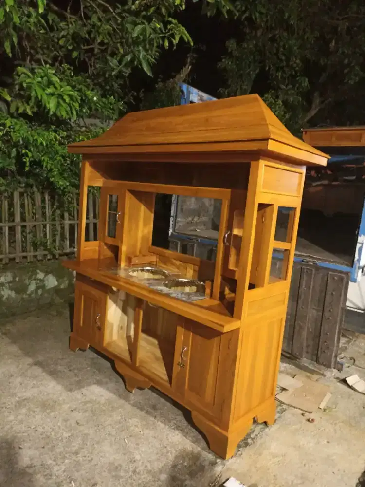 Gerobak Angkringan Bakso Mie Ayam PeceL Bubur Sate Martabak Ronde dlL