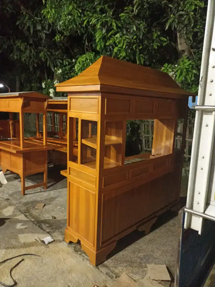 Gerobak Angkringan Bakso Mie Ayam PeceL Bubur Sate Martabak Ronde dlL