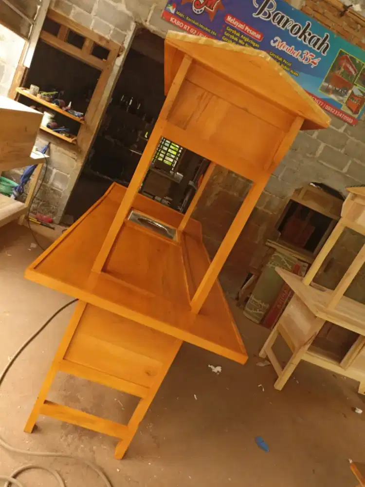 Gerobak Angkringan Bakso Mie Ayam PeceL Bubur Sate Martabak Ronde dlL