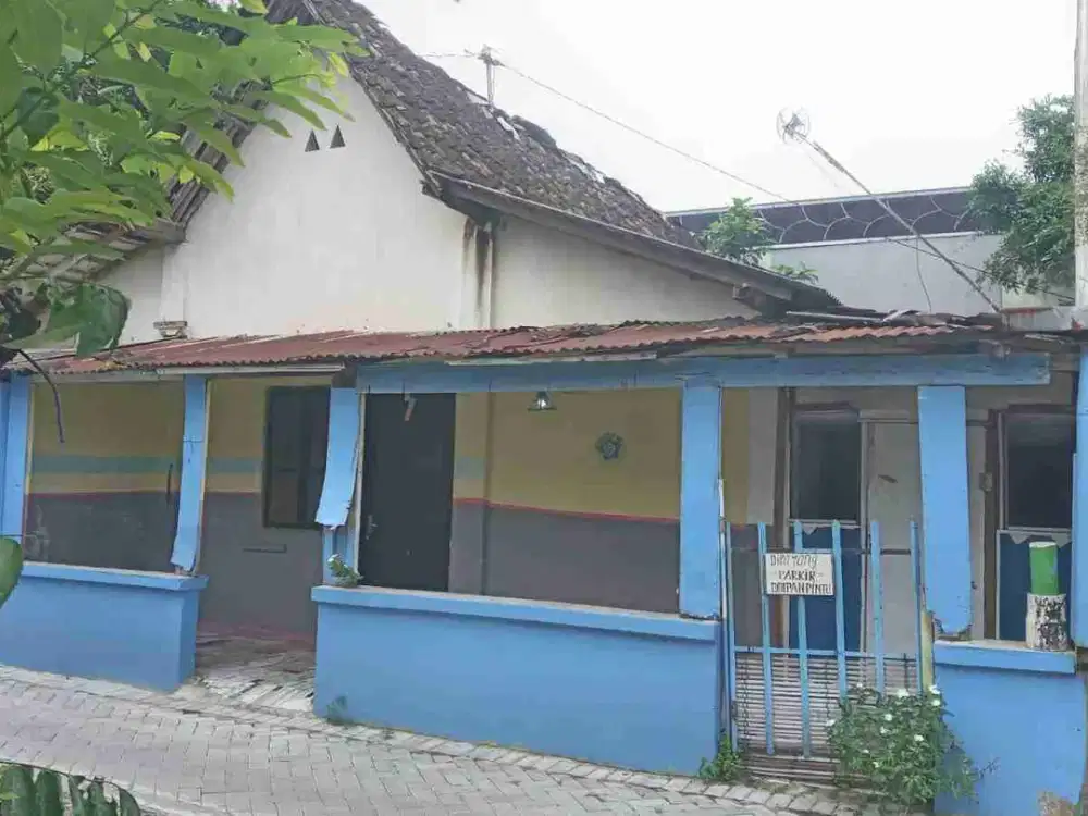 DIJUAL TANAH BONUS BANGUNAN LAMA DI POGUNG UTARA APART TAMAN MELATI