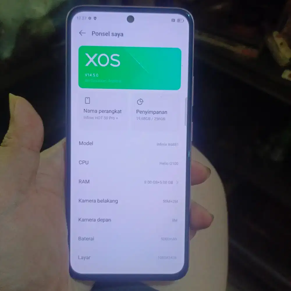Infinix hot 50.pro + 8/256