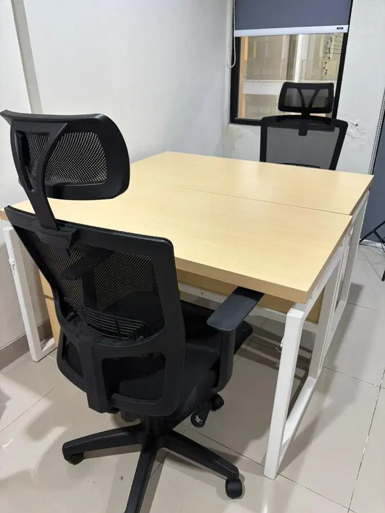 JUAL RUGI - FAST SALE - SET MEJA KANTOR