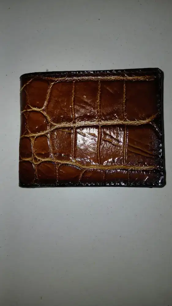 Dompet Kulit Geuine and Certified Crocodile Leather