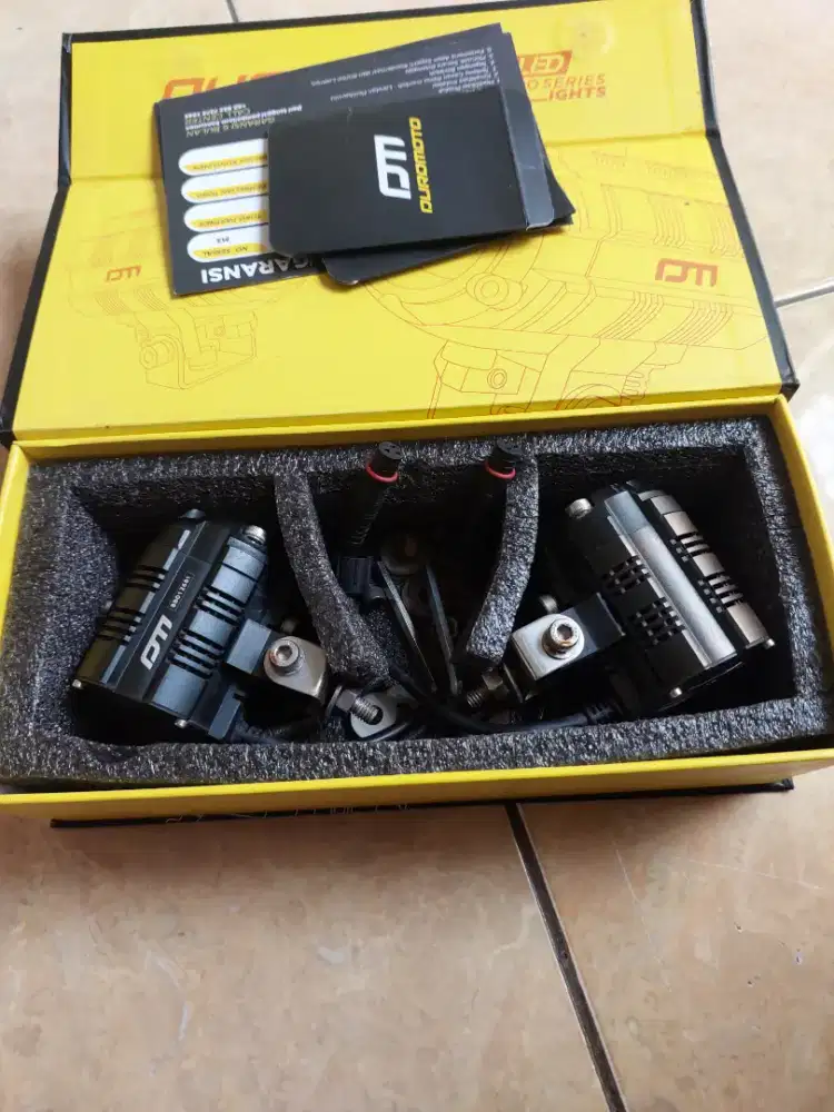Lampu Duromoto M3 (paket lengkap) ada crashbar,ada breaker