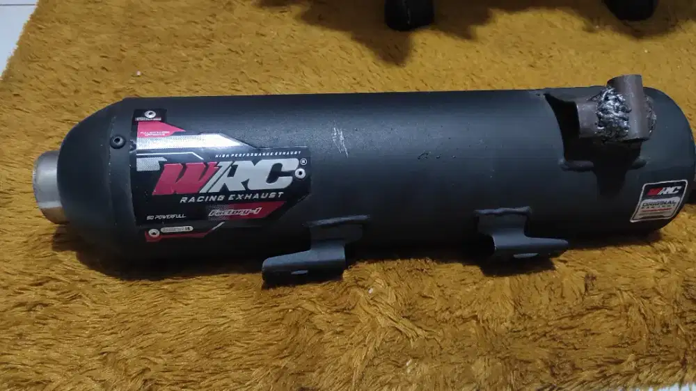 Knalpot WRC sarfull vario 125/150 arm vario old leheran 28/30 Original