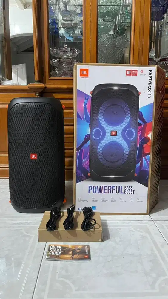 JBL PartyBox 110 Original Fullset Like New