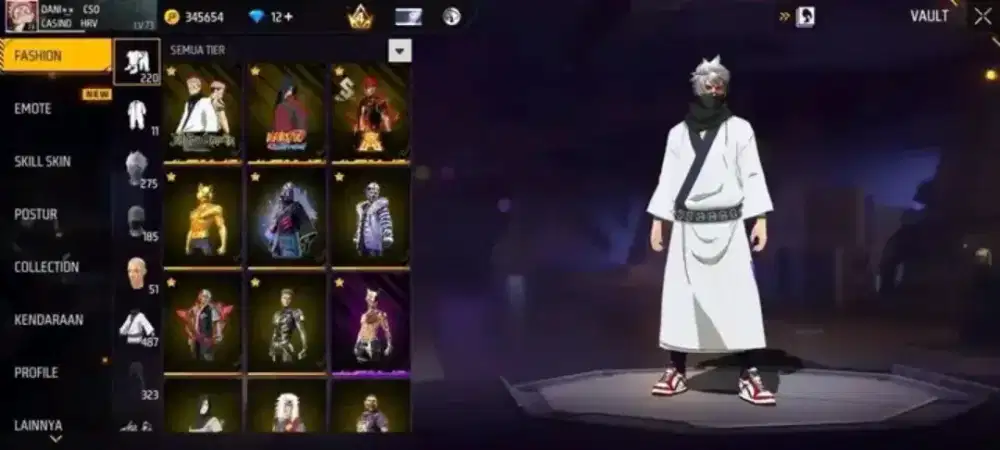 Jual akun ff/ml yg minat bisa langsung ke wa dan di profil saya