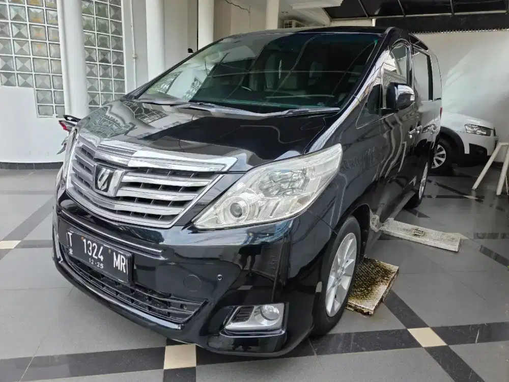 Alphard 2.4 G 2013/12 gress spt baru