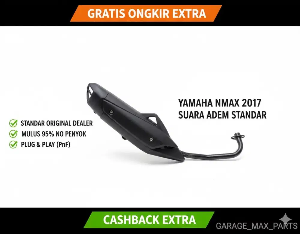 knalpot  standar nmax old