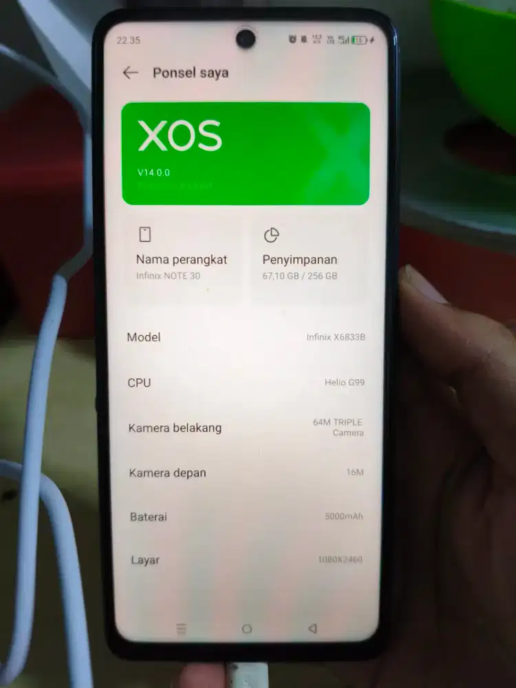 Infinix note 30 8/256