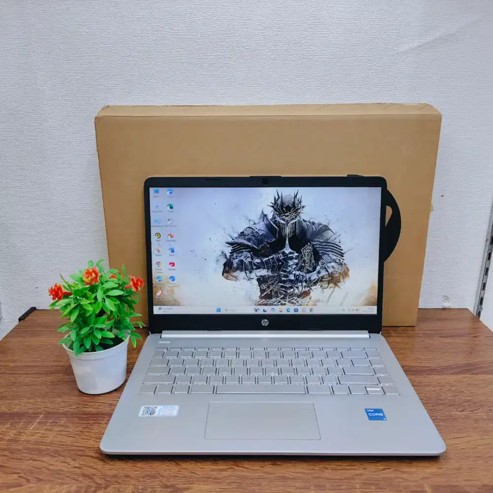Laptop Hp14s Core i3 Gen12 Ram 8GB SSD 512GB 14inc Fulset