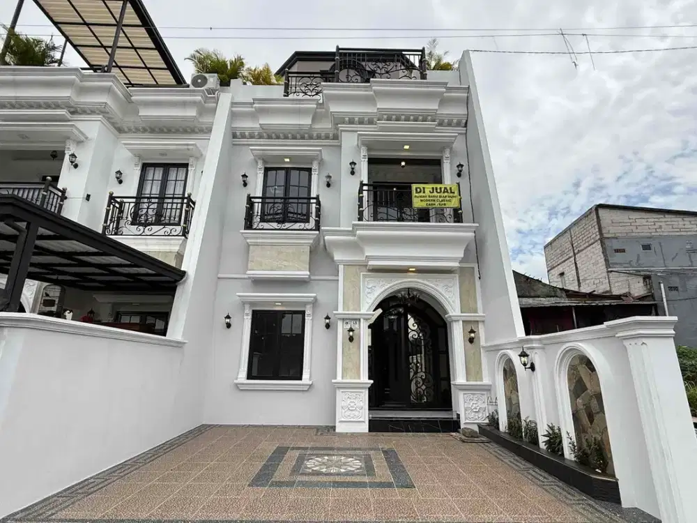 Rumah Mewah 3 Lantai + Rooftop di Jagakarsa, Jakarta Selatan