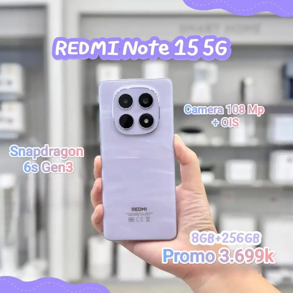 Redmi Note 15 5G | Promo Bonus TWS