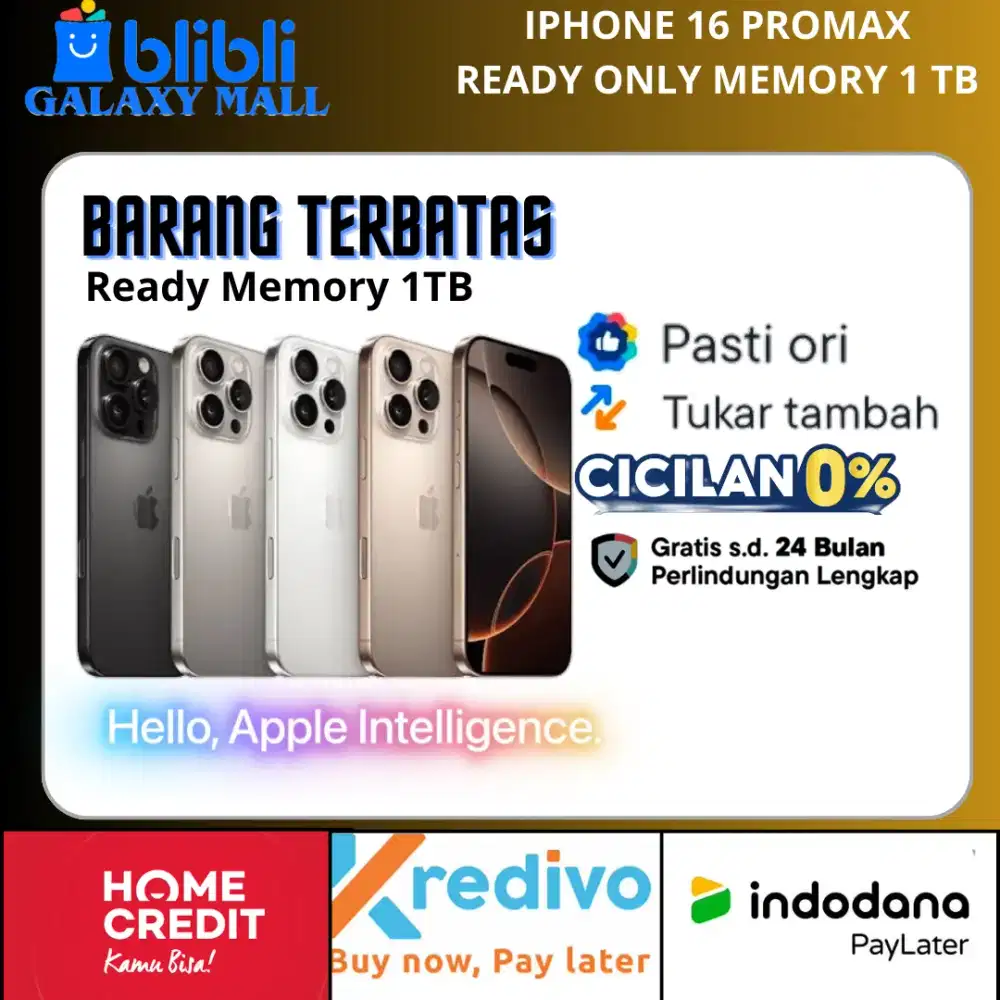 Iphone 16 Promax Edisi Terbatas Barang Limit Sekali
