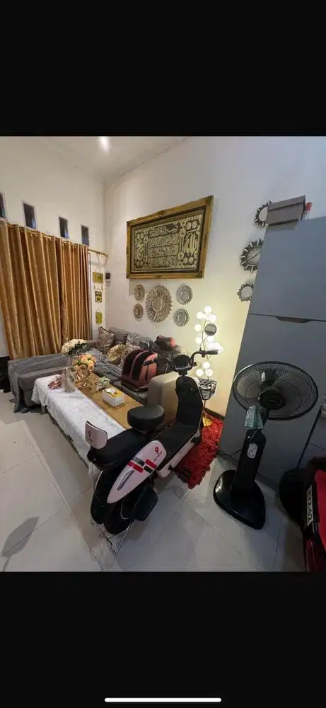 Sepeda listrik serba pink