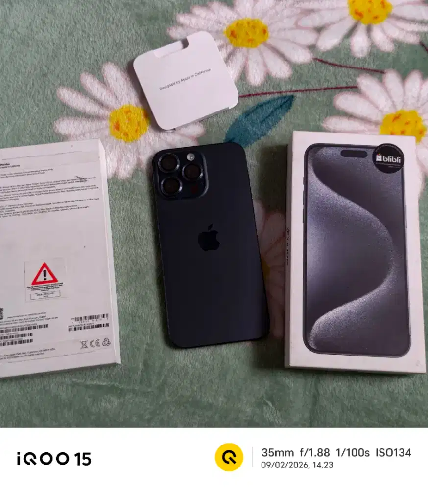Iphone 15 Pro max 256gb Resmi