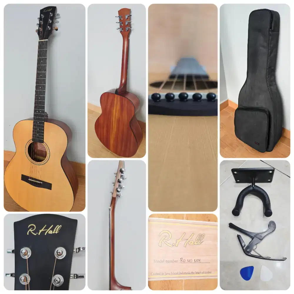 GITAR R.HALL / RHALL AKUSTIK 2024