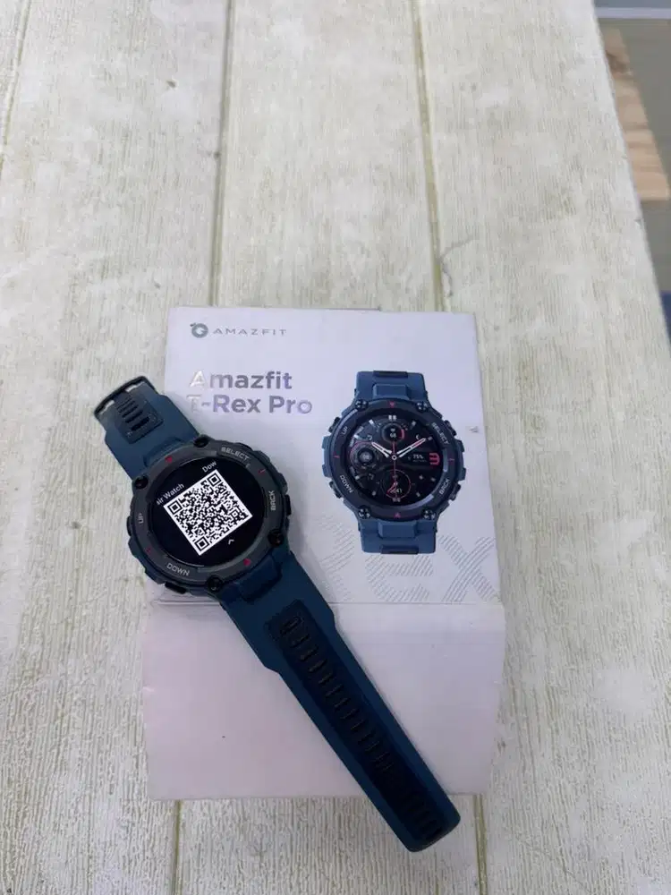 Amazfit Trex Pro smartwatch / T-rex pro bekas second fulset original