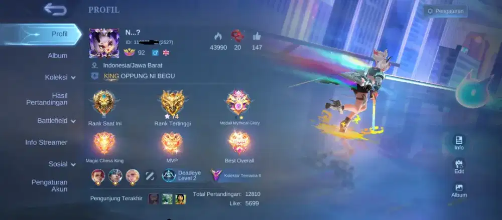 Mobile legend Baru Top up Starlight