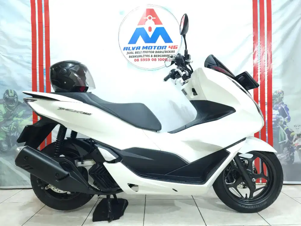 HONDA PCX 160 CBS TH 2024 SUPER LIKE NEW KM 8 RIBU REAL MULUS GRESS
