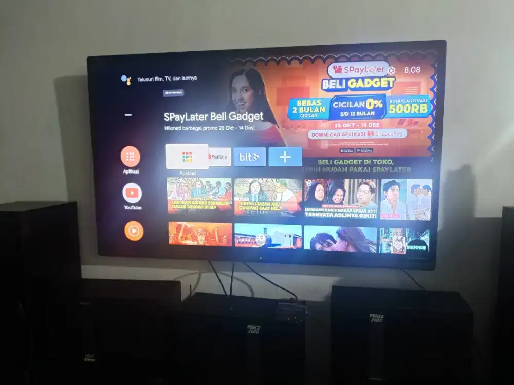 Jl LED LG 65 in smart digital 4 k UHD Vois original