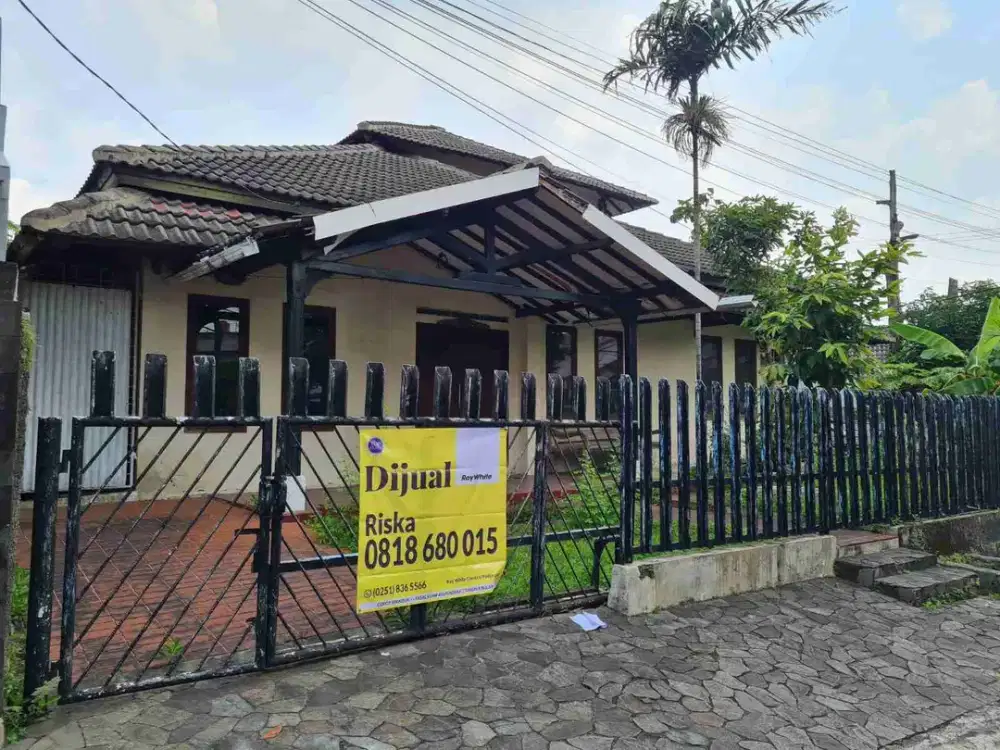 Jual Murah Rumah hook di Cimanggu Permai - Bogor dekat Univ Ibn Khaldun
