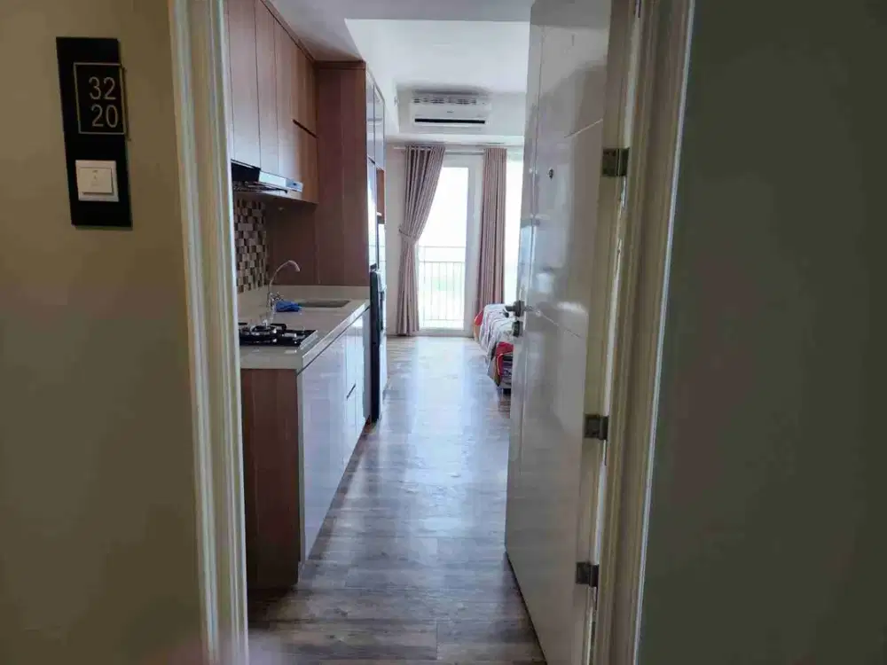 studio view cantik apartemen breeze