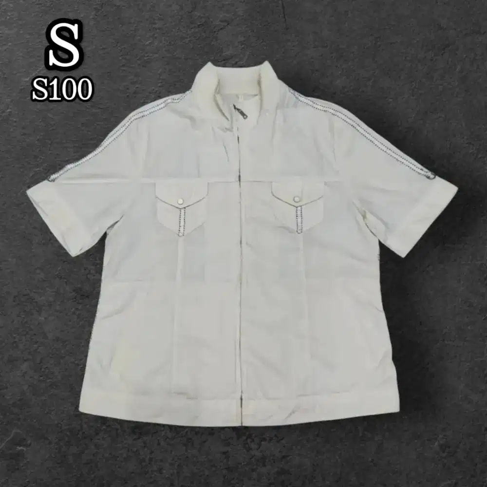 Unbrand White Fashion Jacket