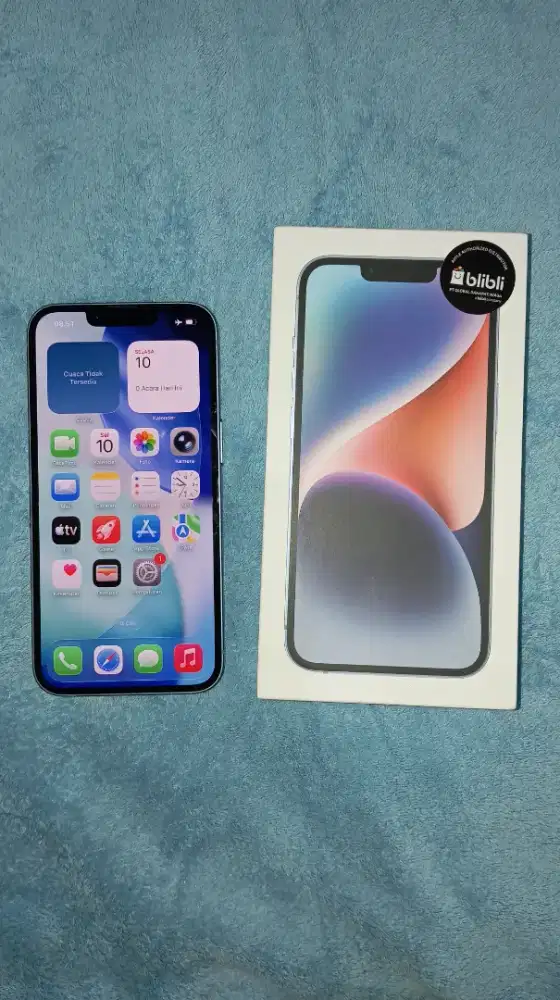 Jual Iphone 14 128GB ibox ori fullset