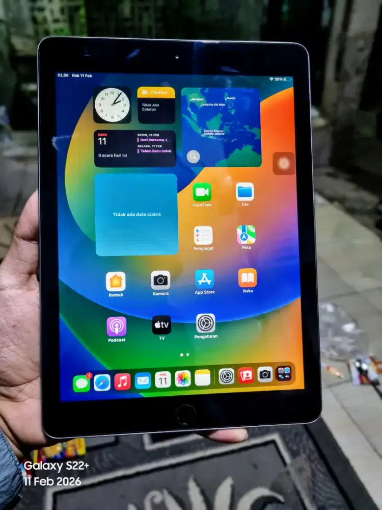 Ipad Gen 5 Wifi 128 Gb Mulus