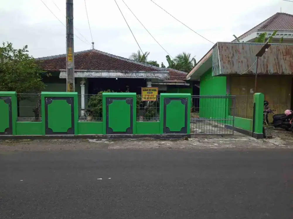 Jual Cepat Rumah Luas Pinggir Jl Raya kota Purbalingga Jawa Tengah Cocok Untuk Bisnis bonus Kios.