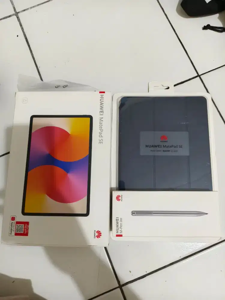 Matepad se 11 6/127 full accessories ori huawei tablet huawei
