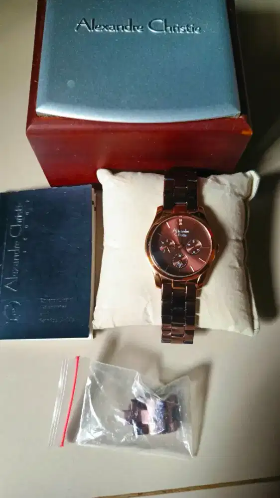 Alexandre Christie Brown Rosegold