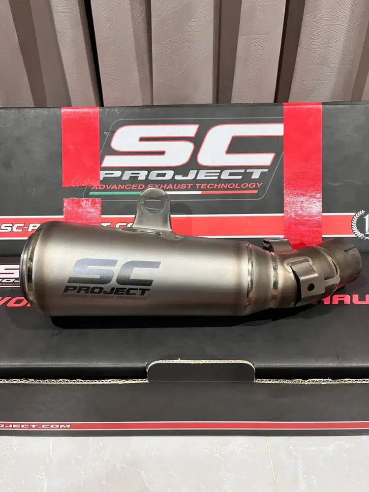 Knalpot SC Project GP Titanium Slip On Kawasaki Z900 RS