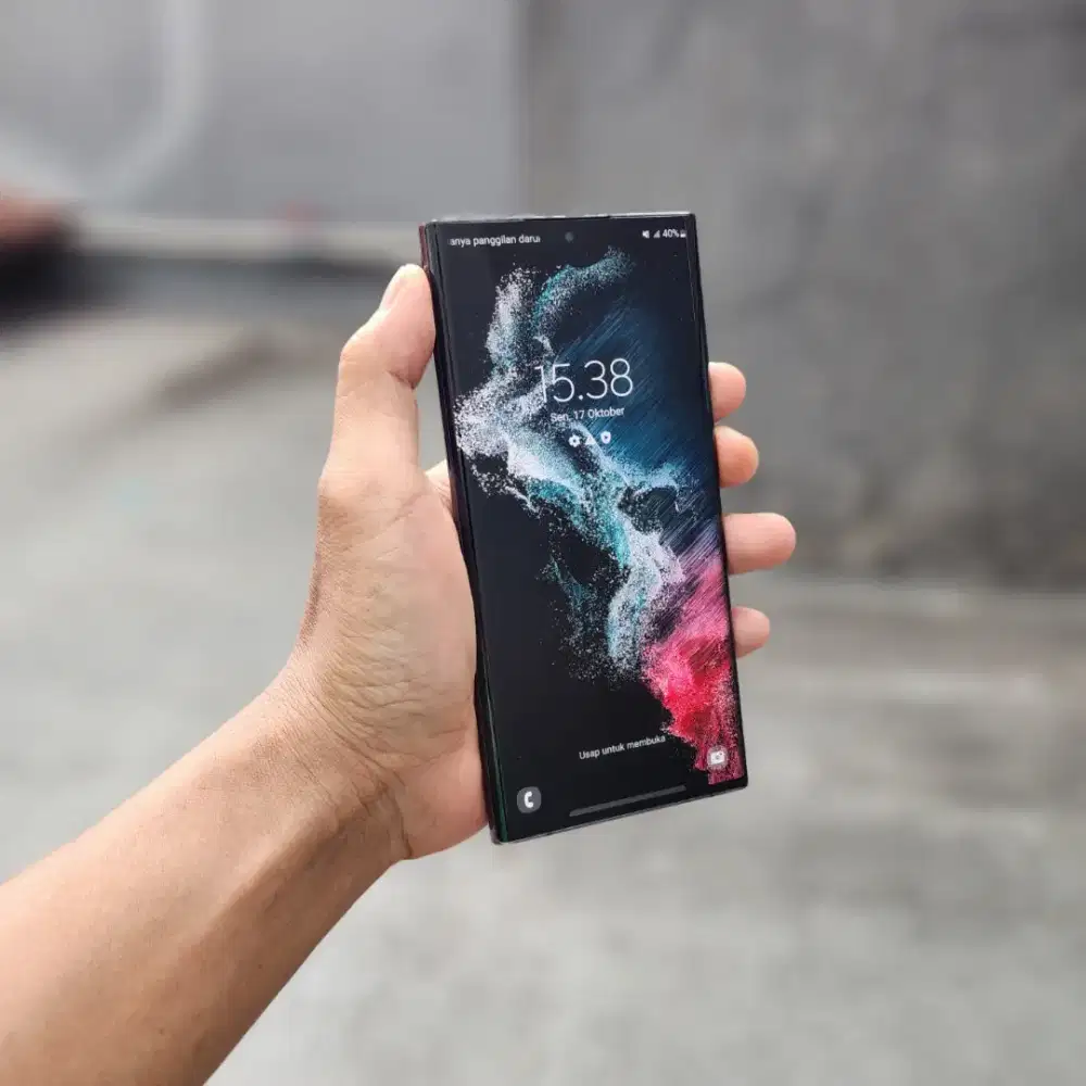 SAMSUNG GALAXY S22 ULTRA 5G SEIN 8/128 GB MINUS TOMPEL FUNGSI NORMAL