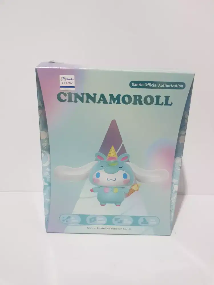 Jaka sanrio official candy factory model kit unicorn cinnamoroll