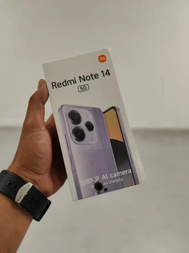 Xiaomi Redminote 14 5G 8/256 Baru