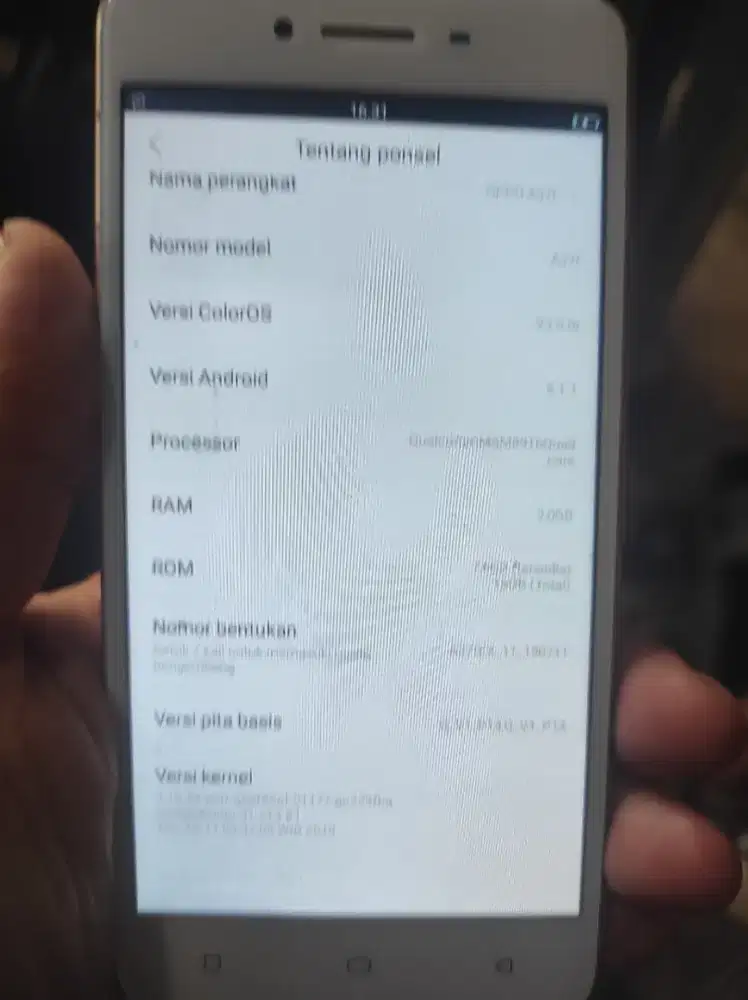 Oppo A37F, HP normal siap pakai