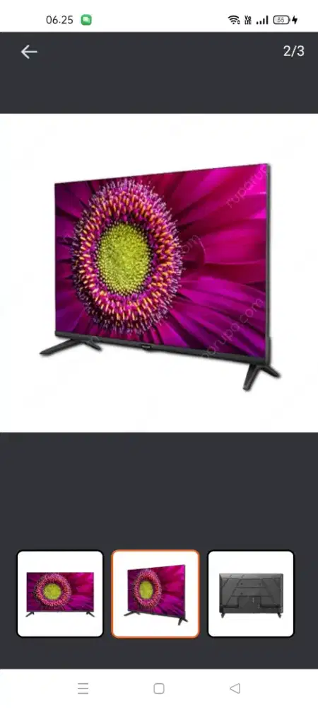 Sharp 32in led Google tv