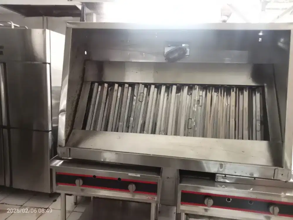 Best Seller Hood+filter stainless+lampu ukuran 160