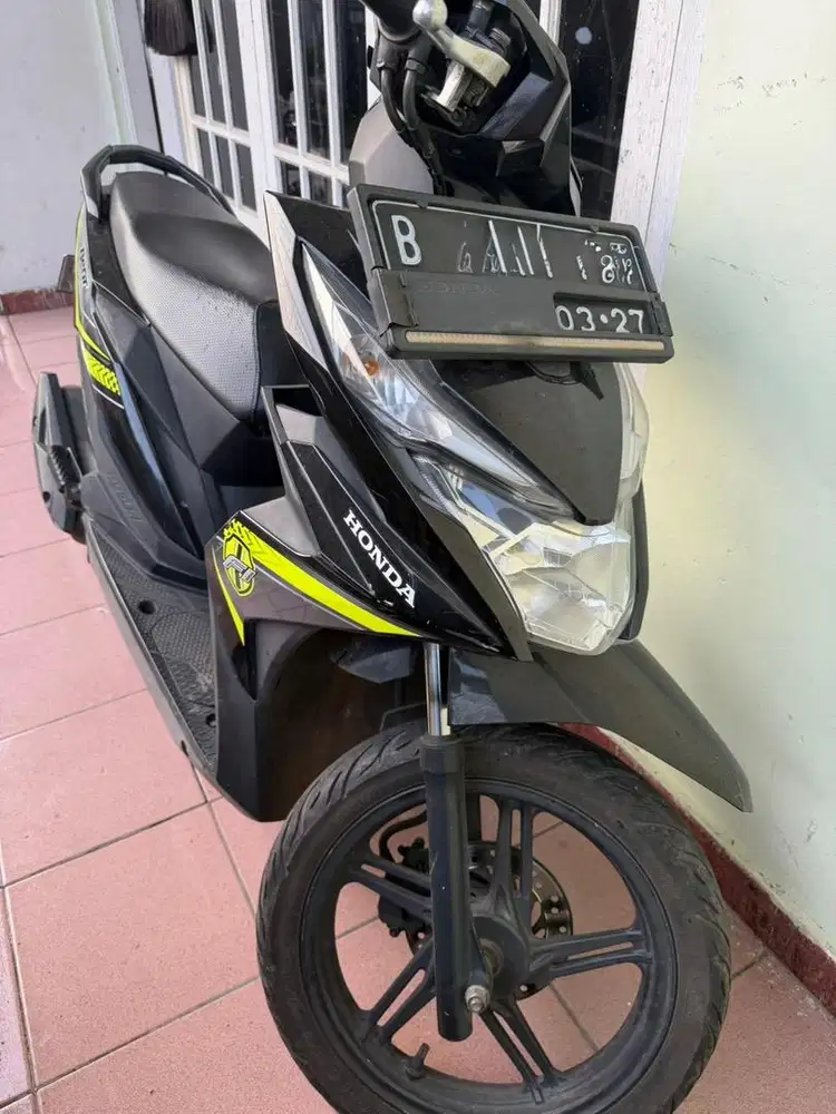 Honda BeAt 2017 hitam