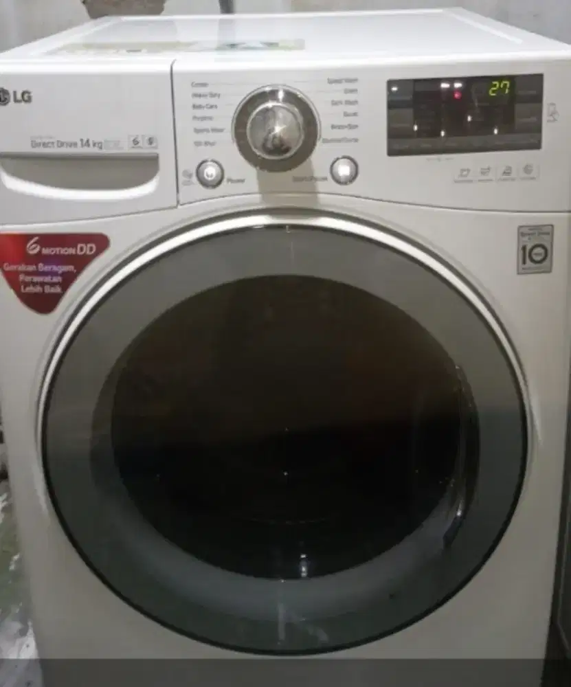Mesin cuci merk LG kap 14 kg