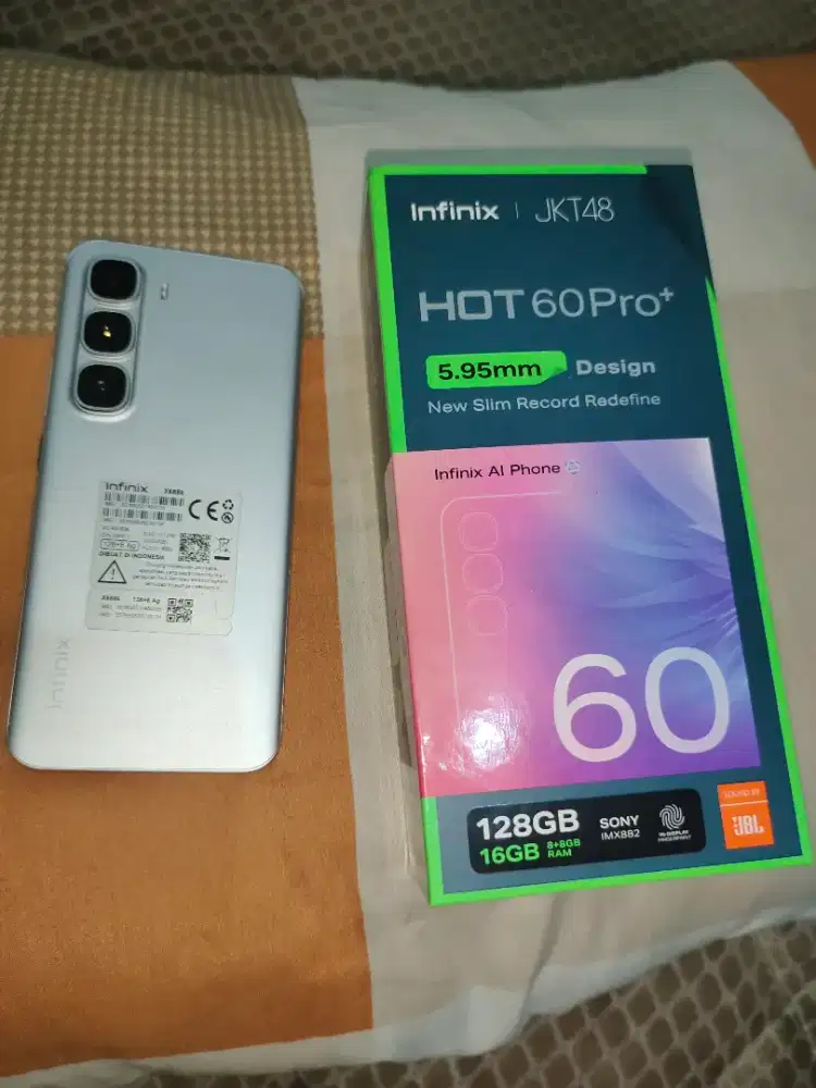 Bismillah dijual Infinix Hot 60 Pro Plus like New Fullset