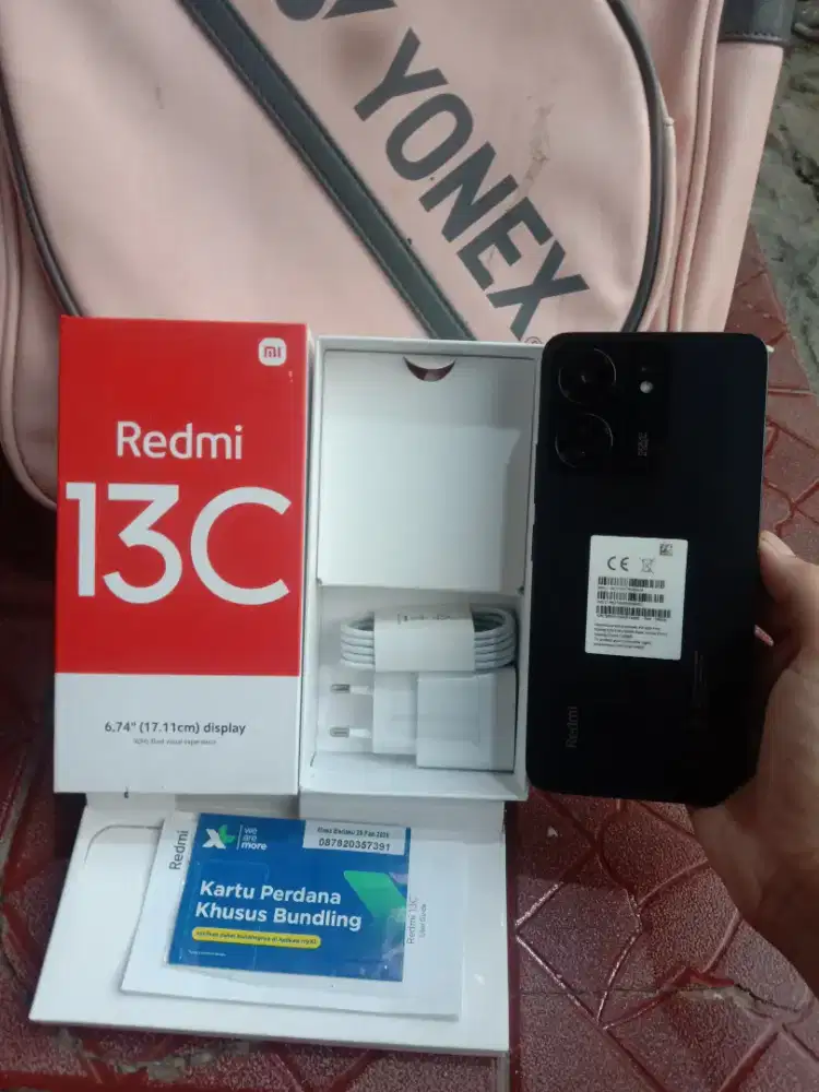 Redmi 13C Fullset Original liat deskripsi