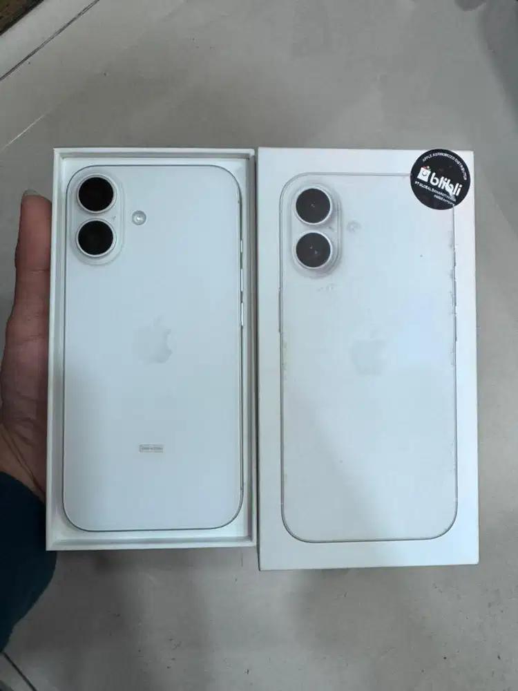 Iphone 16 128 like new resmi