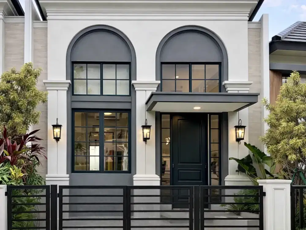 Rumah Kekinian Tinggi 5 Meter | Setiabudi psr III Jl Bunga Melur | Security 24 Jam`